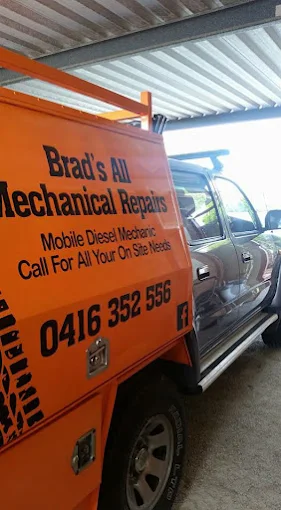 Brad's All Mechanical Repairs mobile diesel mechanic service van