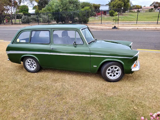 Restored classic Ford Escort wagon